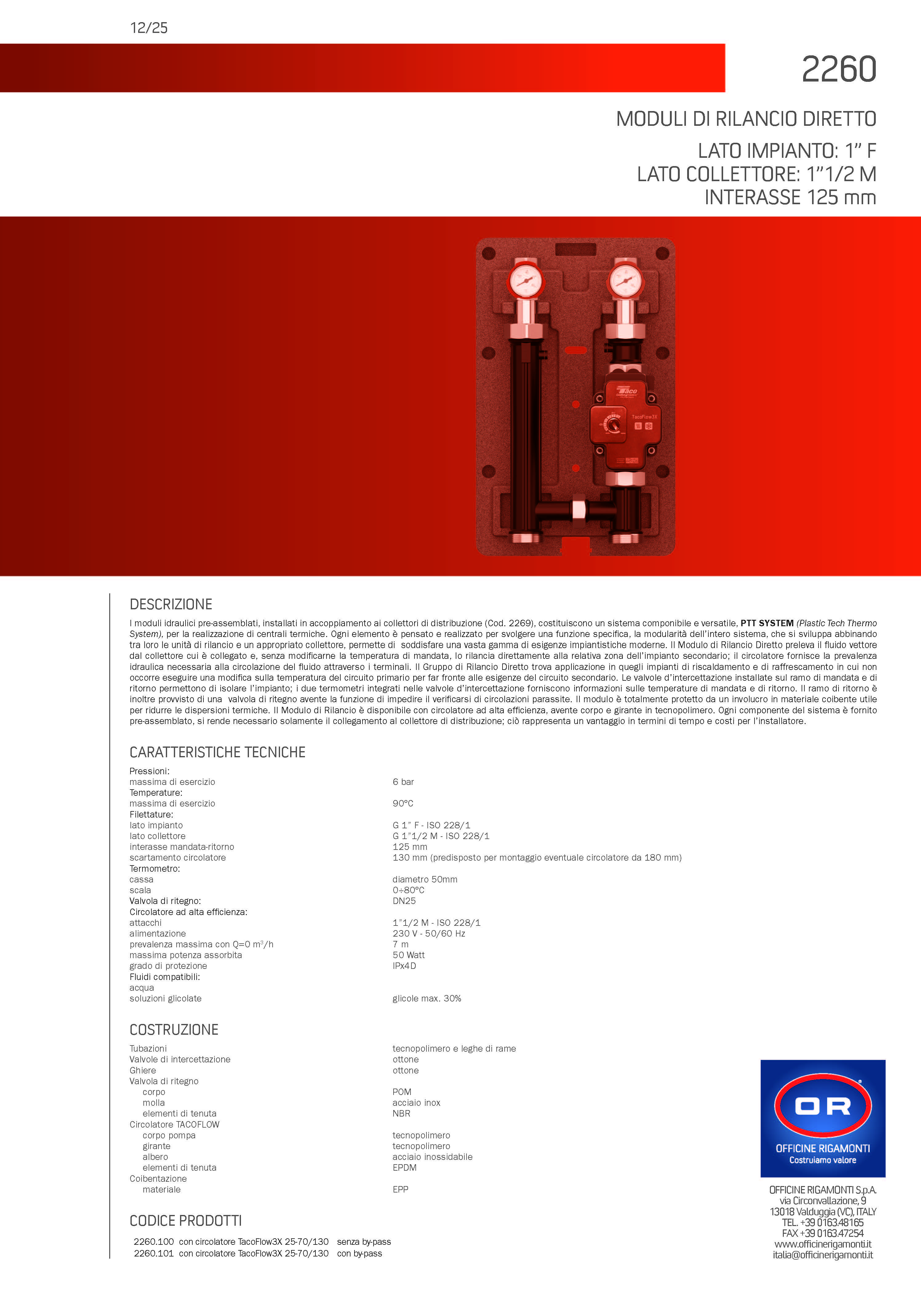 2260 MODULI DI RILANCIO DIRETTO